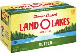 LAND O LAKES BUTTER QUARTERS