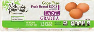 Nature's Promise Cage Free Brown Eggs