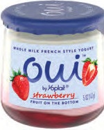 Yoplait Oui Yogurt
