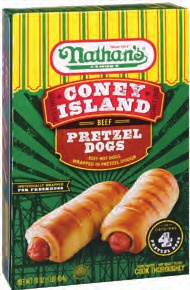 Nathan's Famous Pretzel Dogs