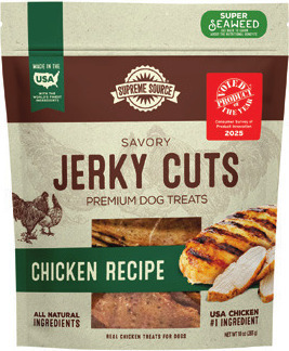 Supreme Source or Milo's Kitchen Jerky Dog Treats