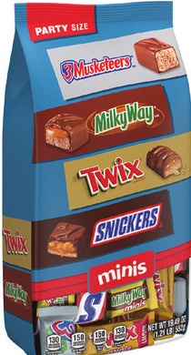 Mars Minis Party Size Variety