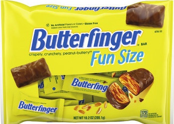REESE'S OR BUTTERFINGER FUN SIZE CANDY