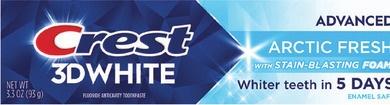 Crest 3D White Toothpaste