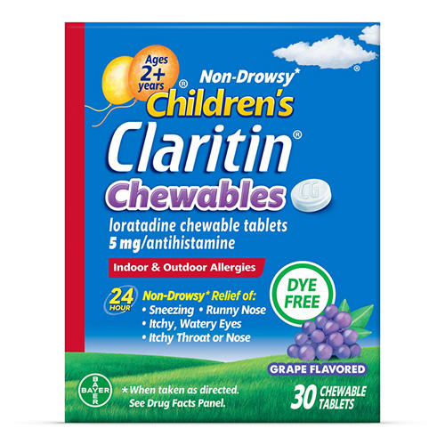 Children's Claritin Non-Drowsy Chewables