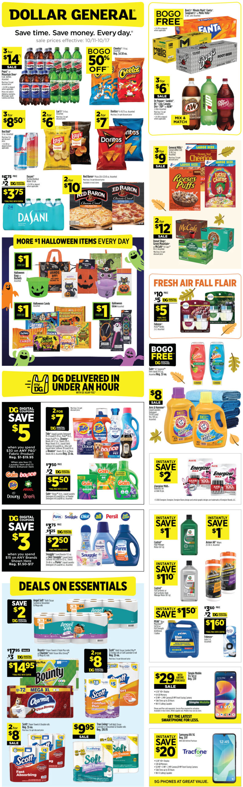 Dollar General Weekly Ad Page 1