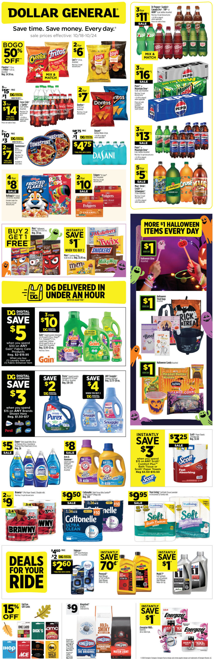 Dollar General Weekly Ad Page 1