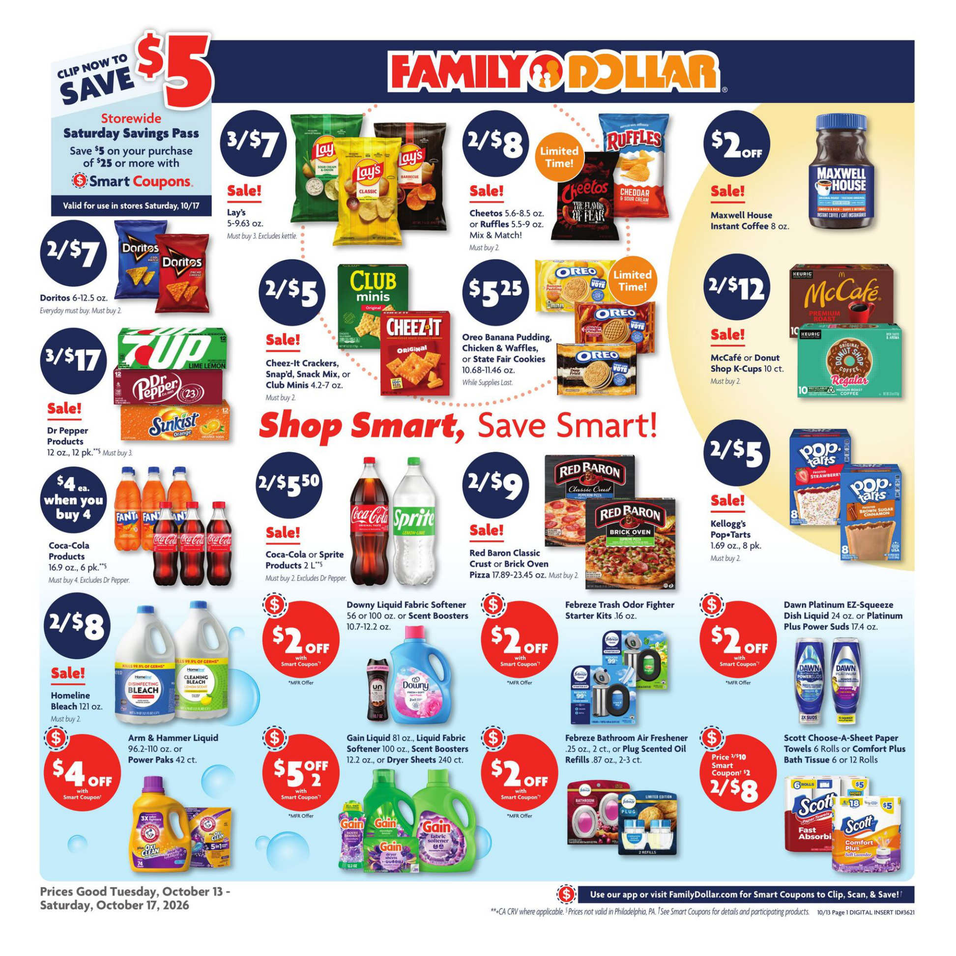 Family Dollar Weekly Ad Page 1