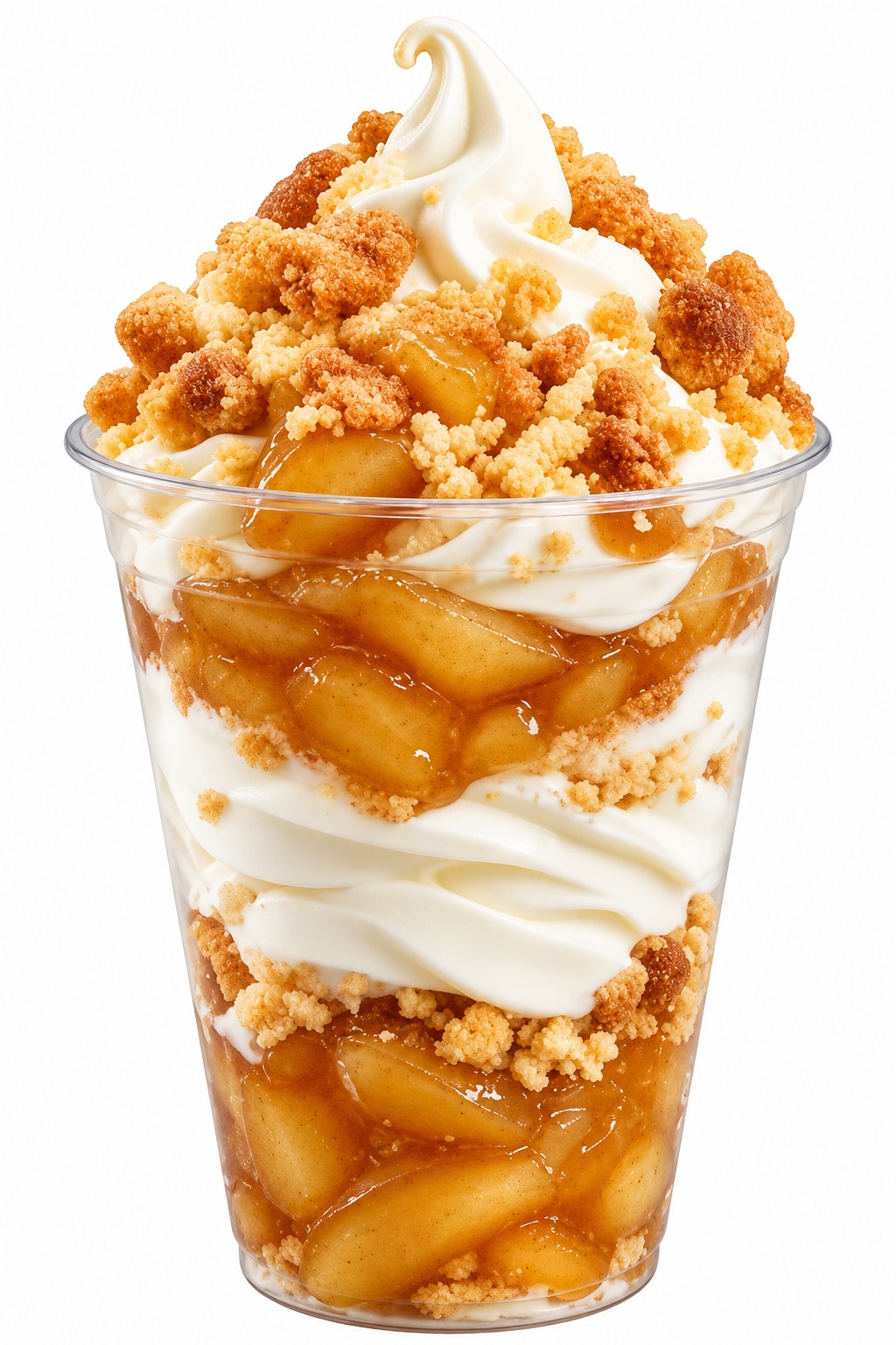 RetailShout illustration of the vanilla apple pie sundae