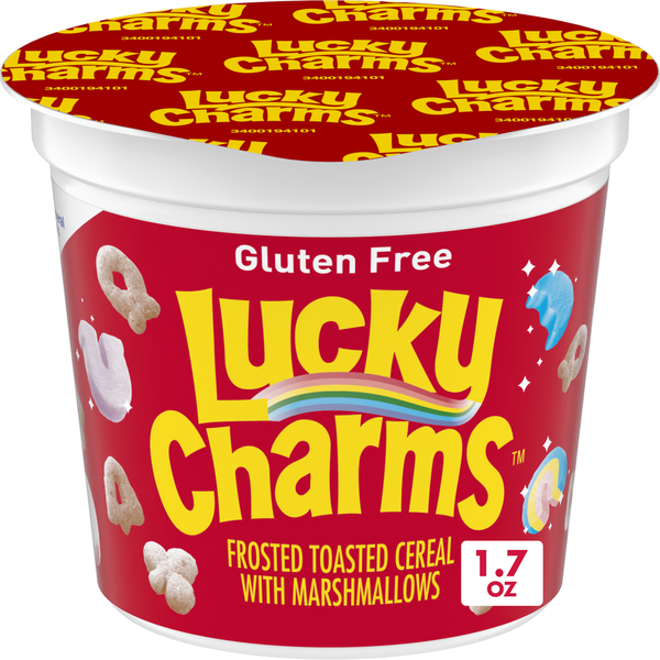 General Mills Lucky Charms with Marshmallows Cereal Cup