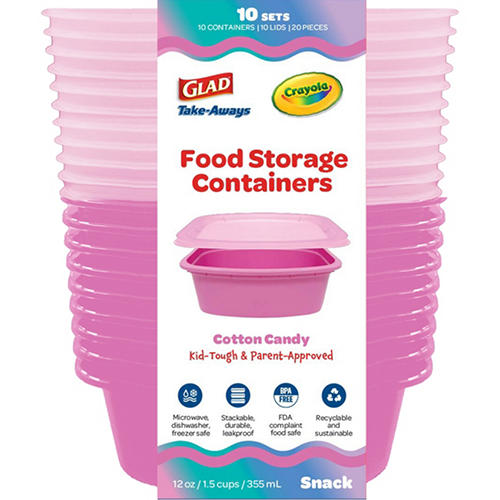 Glad Crayola Containers