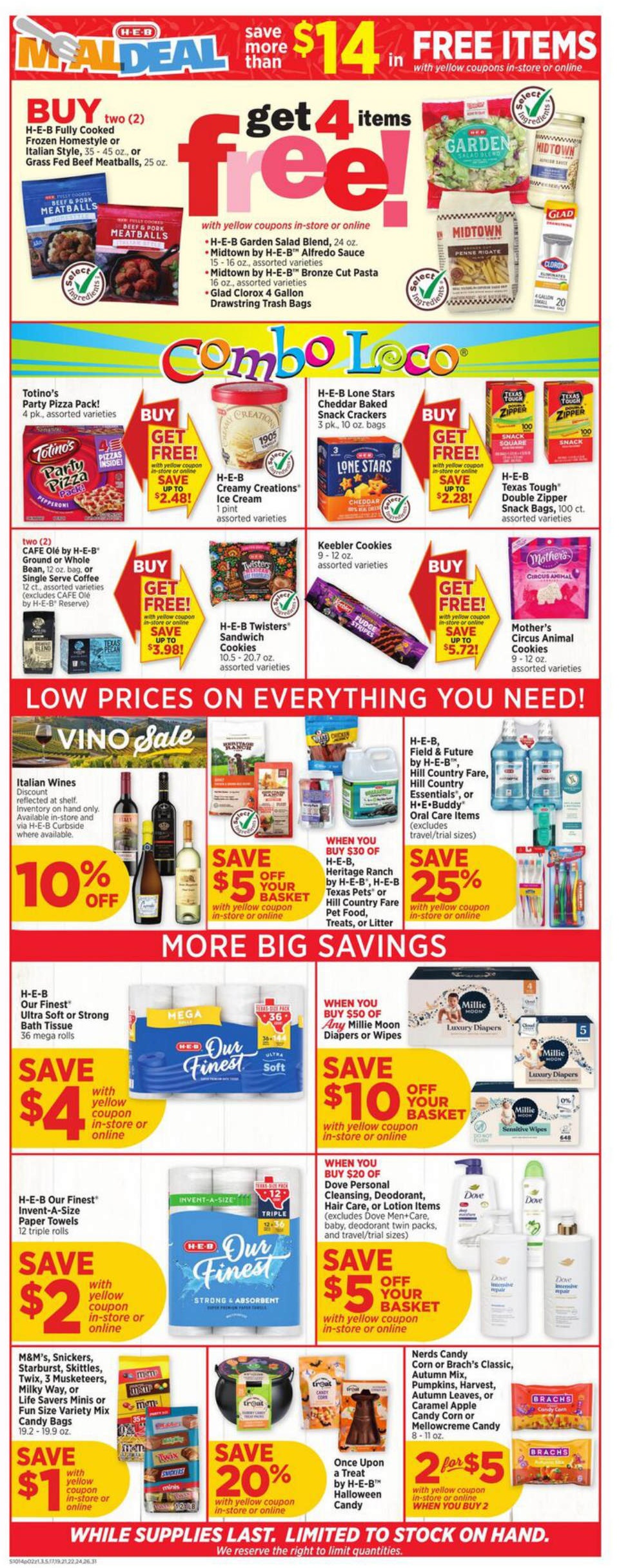 HEB Weekly Ad Page 2