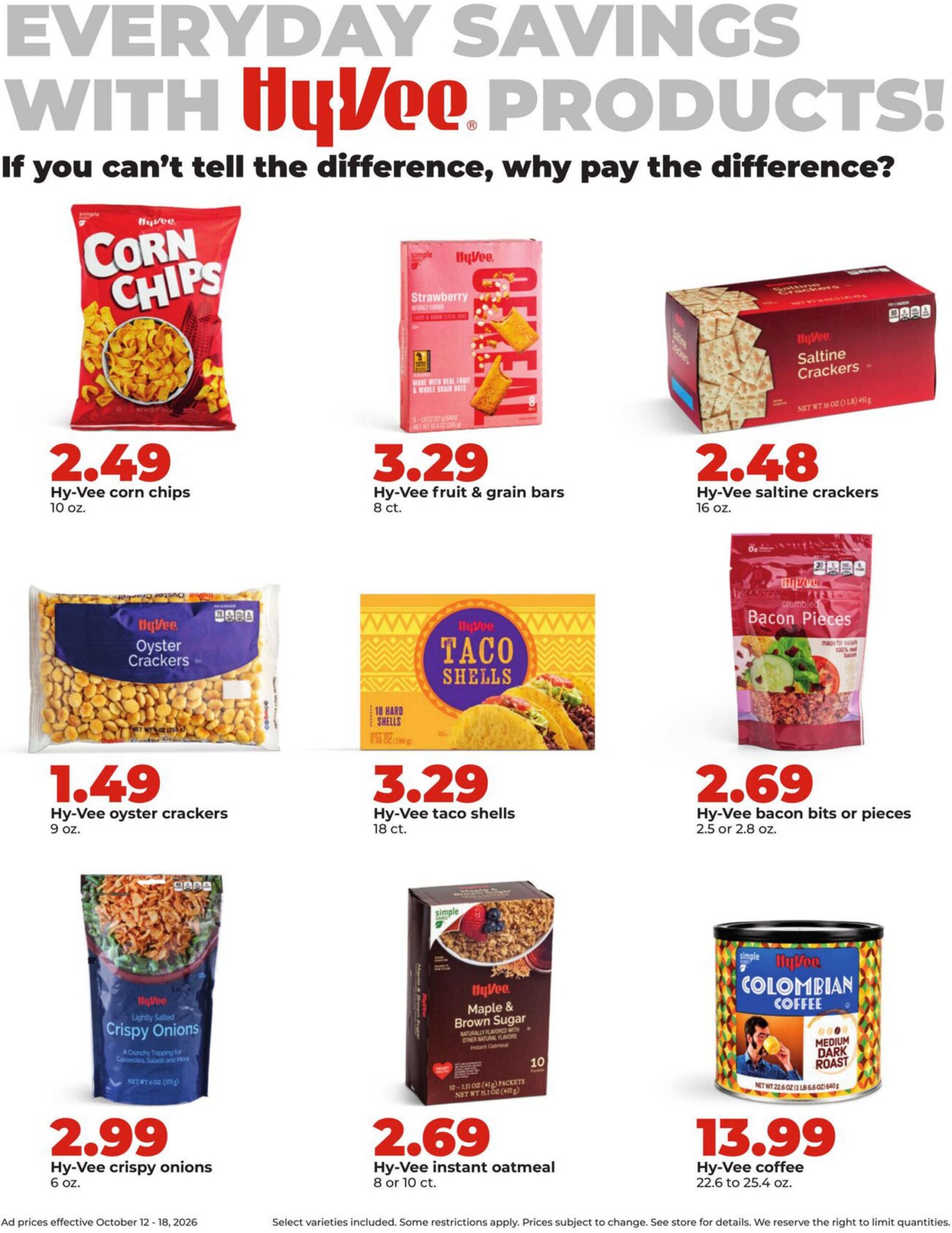 Hyvee Weekly Ad Page 19