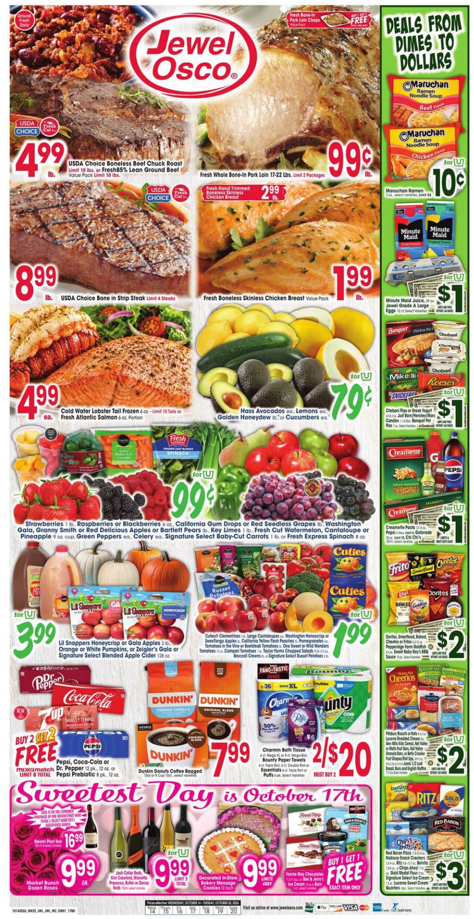 Jewel-Osco Weekly Ad Page 1