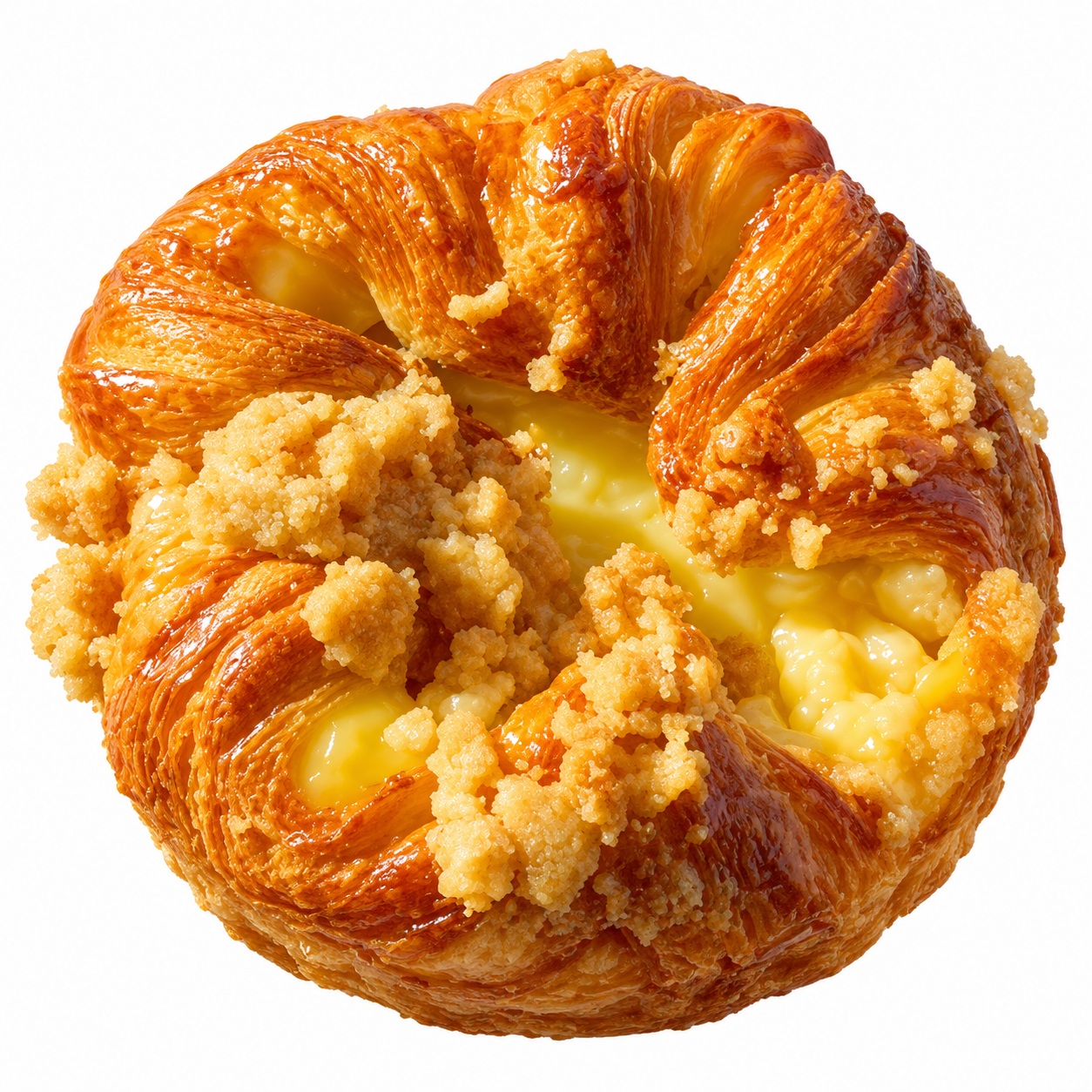 Kirkland Signature Lemon Cream Caramelized Croissants