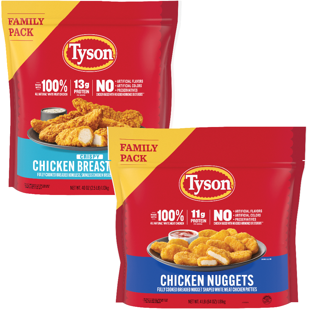 Tyson Family Pack Frozen Chicken