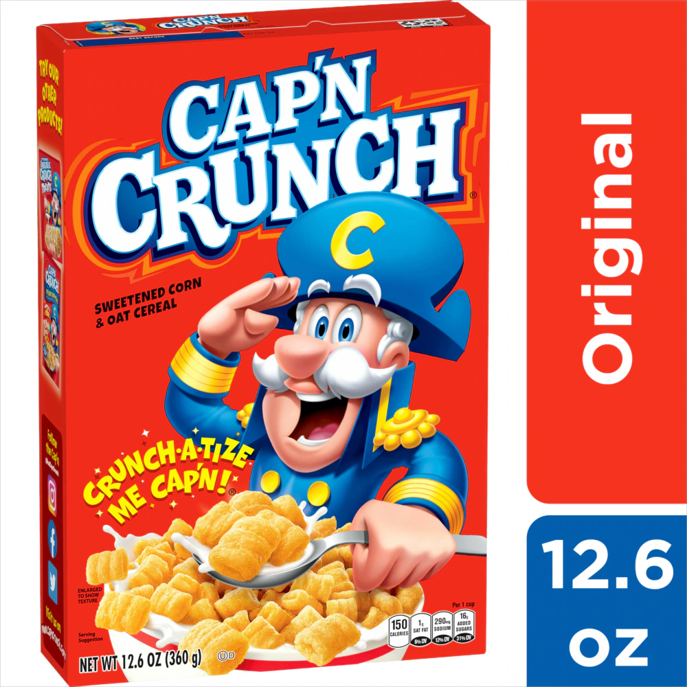 Life and Cap'n Crunch Cereal