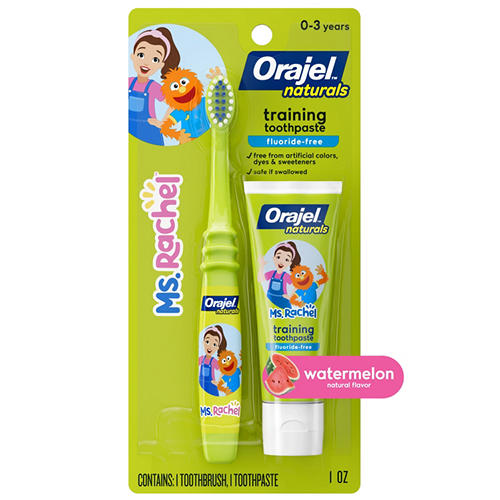 Orajel Miss Rachel's Toothpaste Training Kit