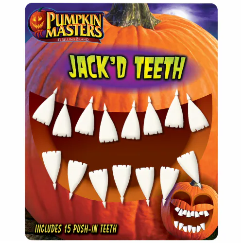 Pumpkin Masters Jack-o-Lantern Teeth