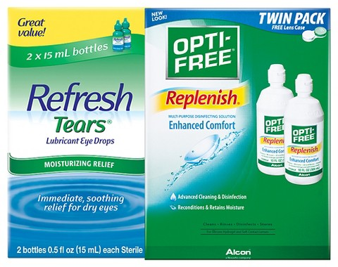 Select eye care items