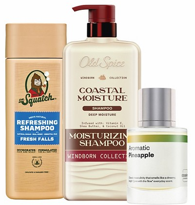 Select men’s personal care items