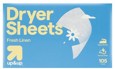 up&up 105-ct. dryer sheets