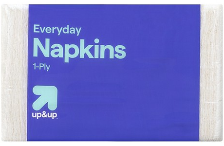 up&up 200-ct. everyday paper napkins