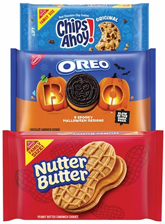 Select Oreo, Chips Ahoy! & Nutter Butter family-size treats