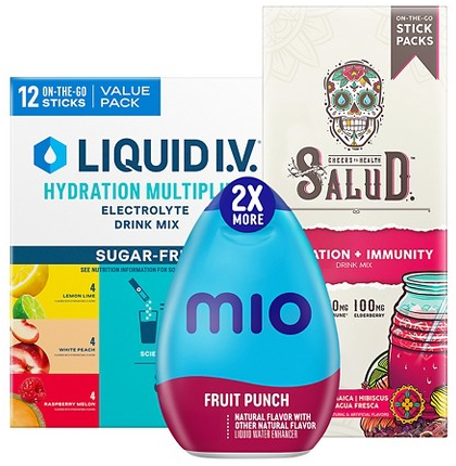 Select drops & powdered drink mix