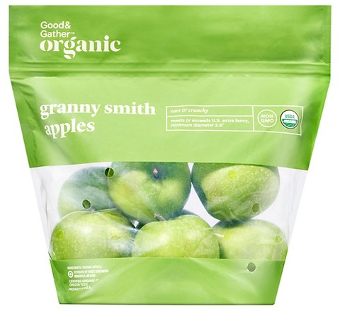 Select Good & Gather fresh organic 2-lb. bagged apples