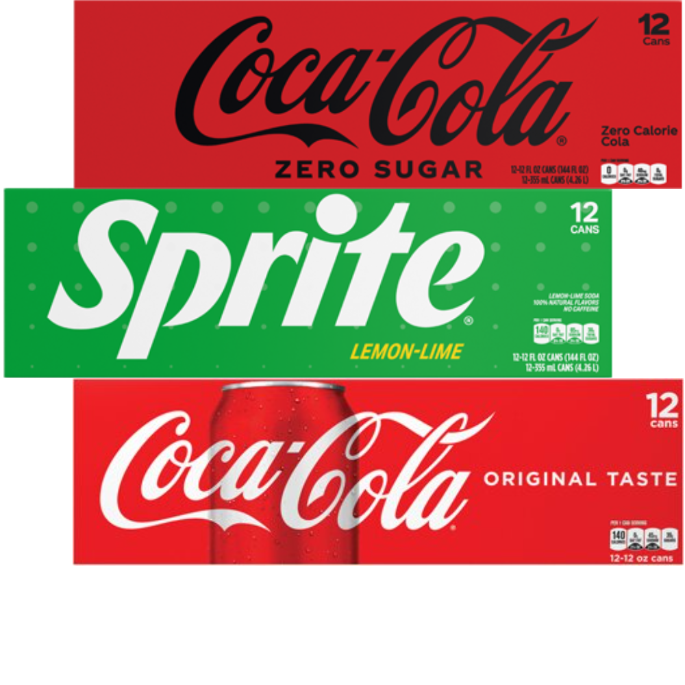 12-Pack Coca-Cola Products