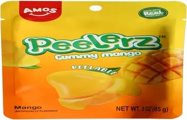 Amos® Peelerz® Mango Gummy Candy 3oz