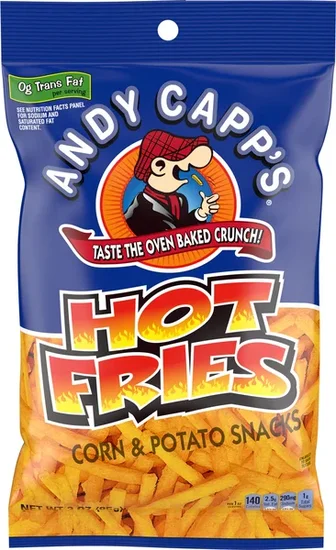Andy Capp's Hot Fries, 3-oz. Bags