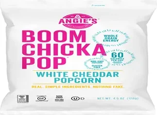 Angie's Boom Chicka Pop® White Cheddar Popcorn 4.5oz Bag