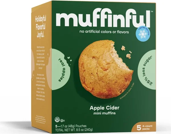 Bakeful Apple Cider Mini Muffins