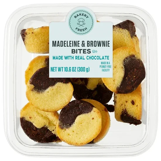 Bakery Fresh Madeleine and Brownie Bites
