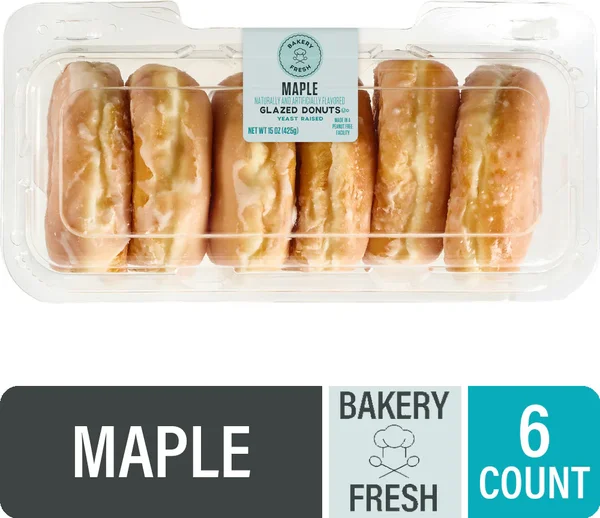 Bakery Fresh Maple Glazed Donuts