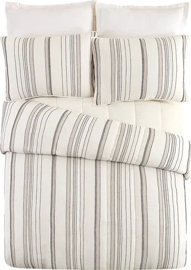 Better Homes & Gardens Ticking Stripe Quilt, King