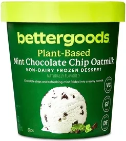 bettergoods Plant-Based Mint Chocolate Chip Oatmilk Non-Dairy Frozen Dessert