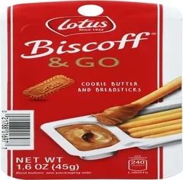 Biscoff® & Go Cookie Butter And Breadsticks Snack Pack 1.6oz