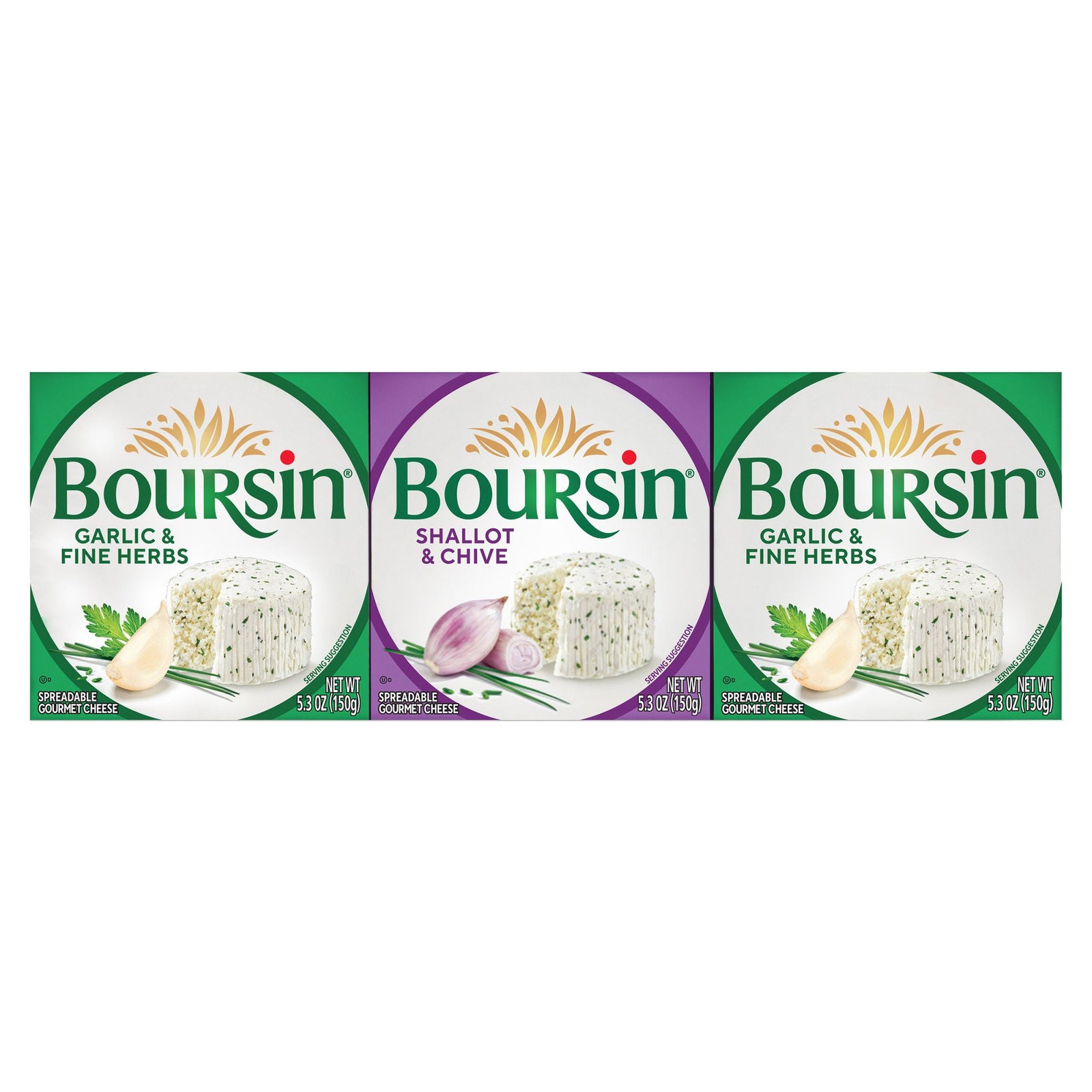 Boursin Gourmet Cheese Variety Pack