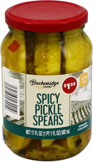 Breckenridge Farms Spicy Pickle Spears, 17 oz.