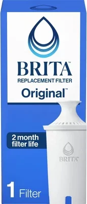 Brita Advanced Replacement Water Filter for Pitchers: Reduces Odors, Filters Chlorine