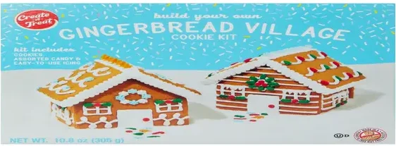 Build Your Own Gingerbread House Village Kit
