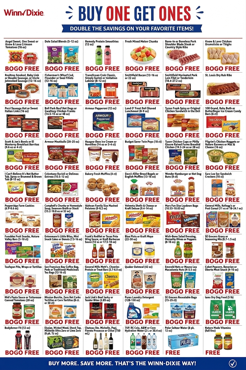 Buy One Get Ones Flyer
