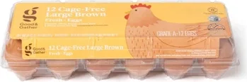 Cage-Free Fresh Grade A Large Brown Eggs - 12ct - Good & Gather™