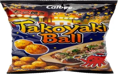 Calbee® Takoyaki Ball Flavored Corn Snacks 3.17oz