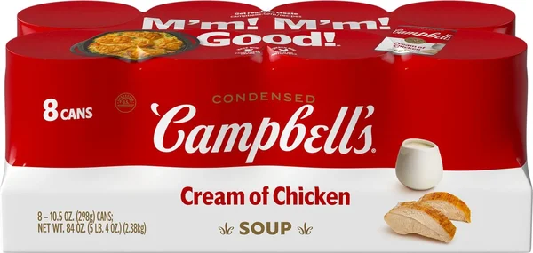 Campbell's Condensed Cream of Chicken Soup 10.5 oz., 8 pk.