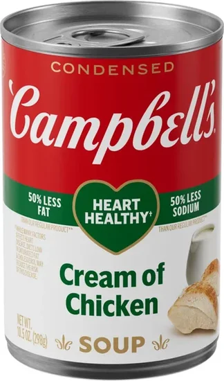 Campbell's Condensed Heart Healthy Cream of Chicken Soup, 10.5 oz
