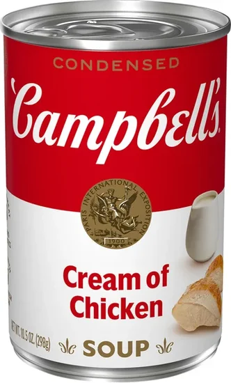 Campbell's Cream of Chicken Condensed Soup, 10.75 oz. Cans